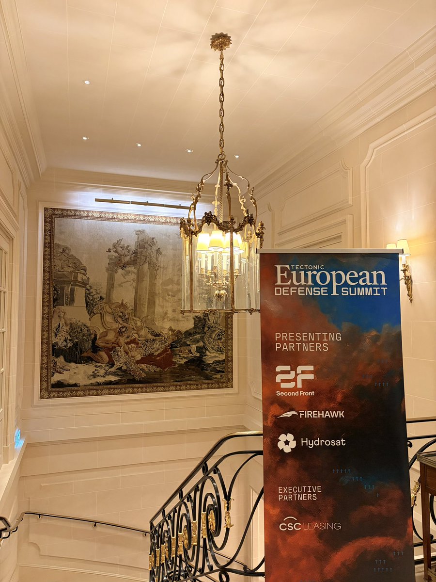 itsmoislam's tweet image. DAY 1 of the Tectonic European Defense Summit begins at the Ritz Paris!

The future of European defense is here. 

@barratt_dewey @e_h_obrien
