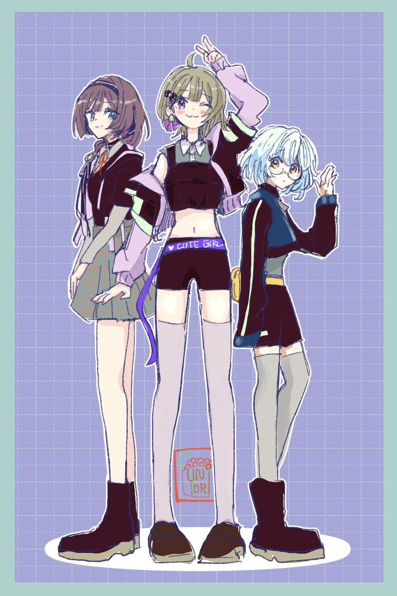 uniyori_gamedev's tweet image. ＼3Dアクションゲームを開発中🎮／

こういう子達も出てくるかも、なイラスト
one of the character concept art 

 #ゲーム制作 
 #IndieGameDev