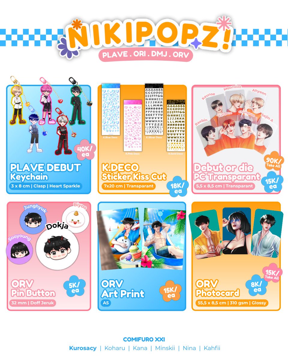 NIKIPOPZ CIRCLE 📍CF22 O-24 tweet media