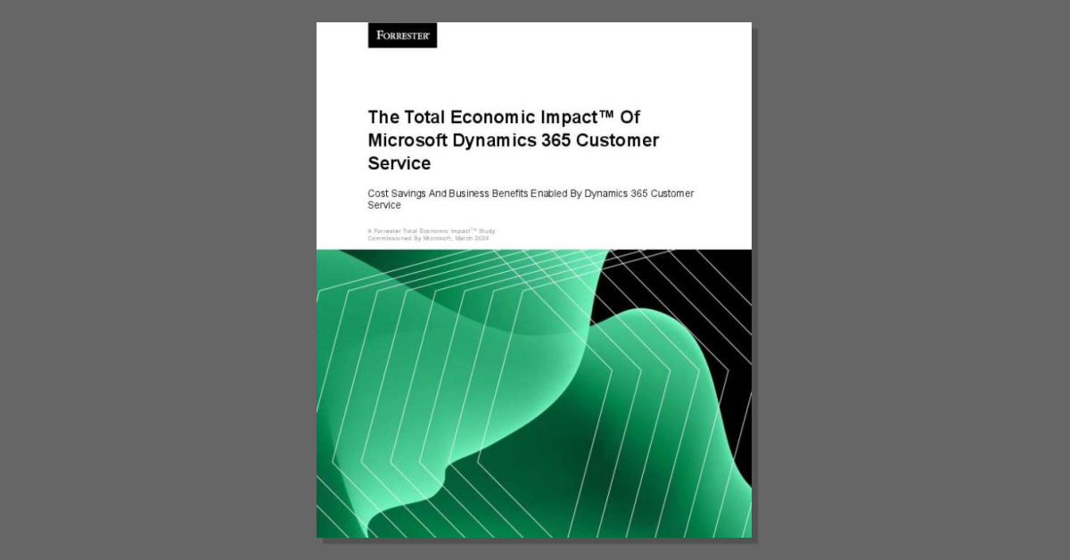 HFOnlineTech's tweet image. How can Dynamics 365 Customer Service help you achieve a 315% ROI? For ideas, read this Forrester TEI survey showing findings from a composite organization with 500 full-time support agents that generated $1.13 million in new profits. 👇 stuf.in/bhhfvr