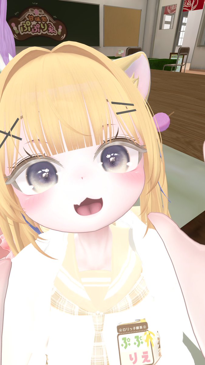 #電脳青春文化祭 #ぷぷりえ
電脳文化祭day1で遊びに行ってきました！
かわいいロリっ子たちにとても癒されて超幸せでした！
ぶらんちゃんとキラちゃんにとてもメロメロになって終始かわいいしか言ってなかった気がする。
ボッチだったのでおりにゃんに拉致られました。