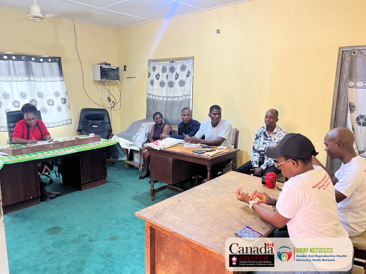 graynetworkgh's tweet photo. ✨ Gray Network met with the Electoral Commission in Sogakofe 🗳️ to boost collaboration on our Inclusive Governance project funded by @CanHCGhana  🇨🇦promoting civic education, mock elections, and youth &amp; women participation in governance. 💙

#CFLI #WomenEmpowerment #GRAYNetwork https://t.co/XGrlunKCNp