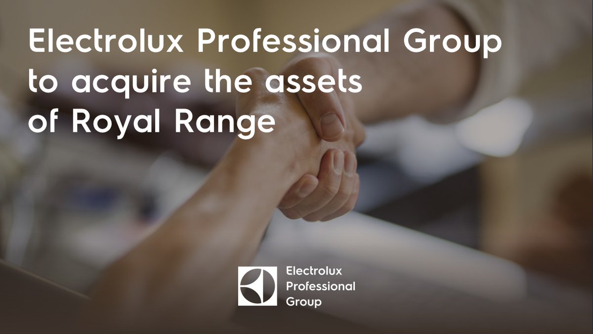 Electrolux Professional Group tweet media