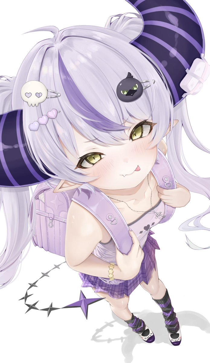 pika_ill's tweet photo. 😈💜

#laplus_artdesu https://t.co/04NTZN0jGn