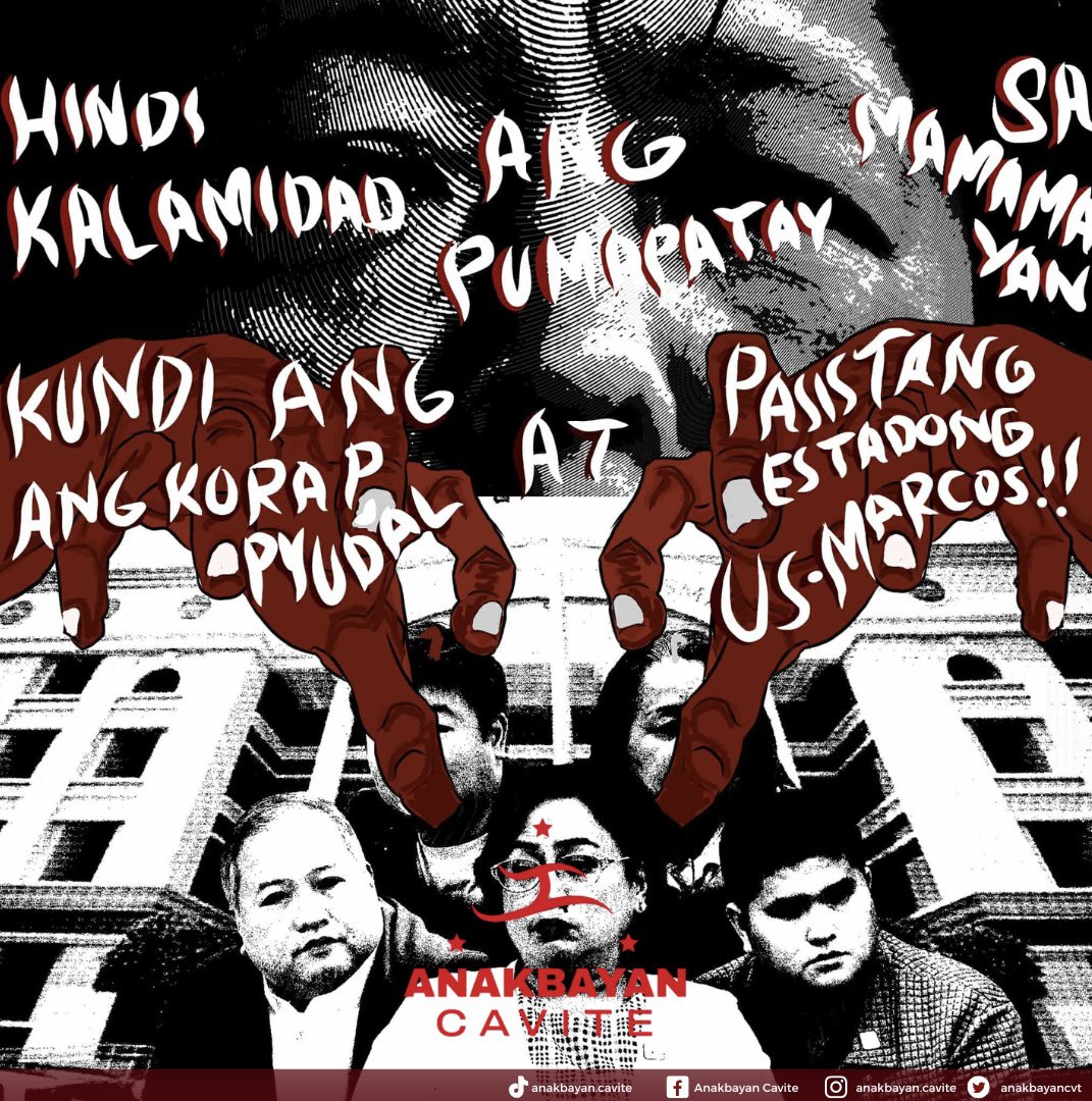 NASAWI AT KAHIRAPAN SA PILIPINAS LALONG DUMADAMI, HABANG PATULOY ANG KAWALAN NG HUSTISYA SA SINDIKATO NG REHIMENG US-MARCOS SA MGA FLOOD CONTROL PROJECTS!

facebook.com/share/p/1BkSfw…