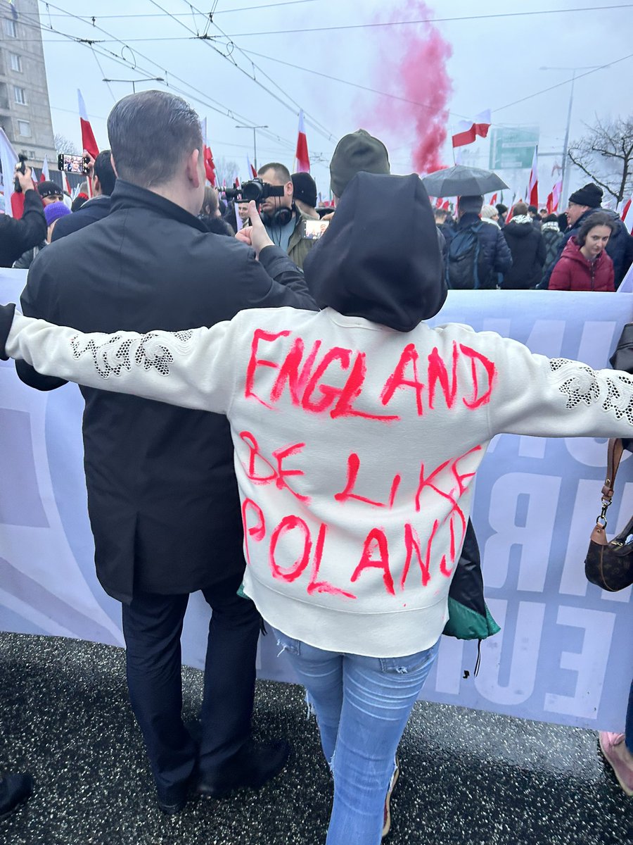 England be like Poland 🇵🇱 #polandindependence <a href="/D_Tarczynski/">Dominik Tarczyński MEP</a>