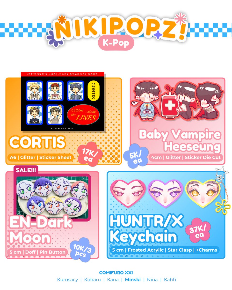 NIKIPOPZ CIRCLE 📍CF22 O-24 tweet media