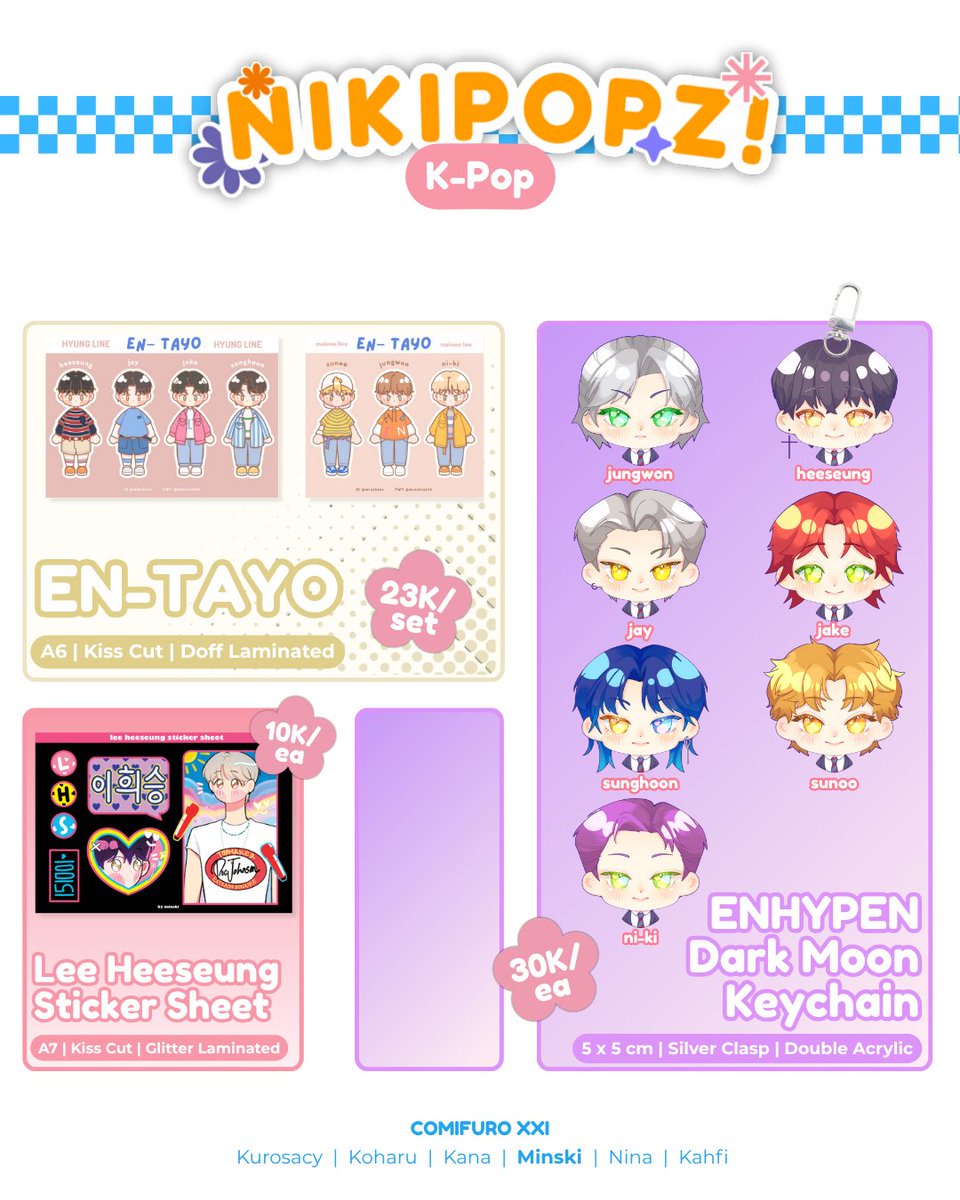 NIKIPOPZ CIRCLE 📍CF22 O-24 tweet media
