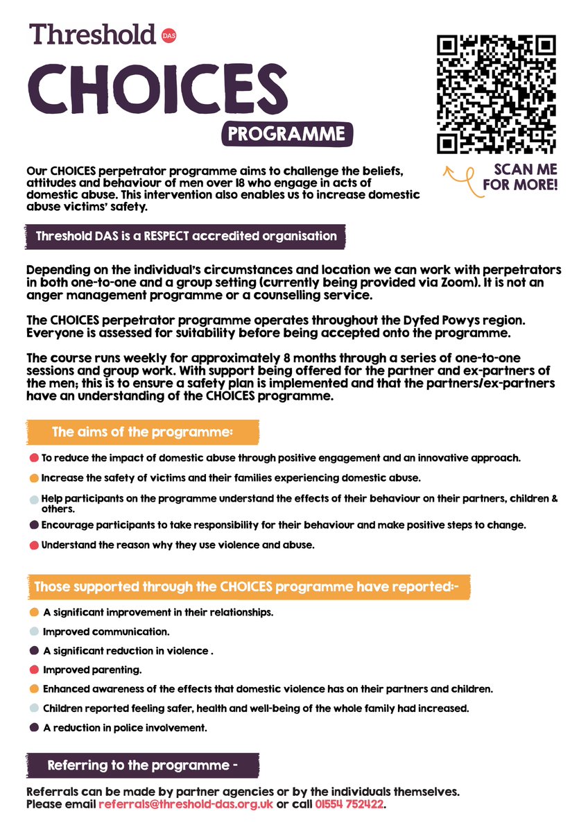 ThresholdDAS's tweet image. The Choices programme has been seen to bring a significant improvement in relationships that have been affected by domestic abuse. 

If you&apos;re worried that your behaviour is damaging your relationship, then we&apos;re here to help. 

threshold-das.org.uk/choices