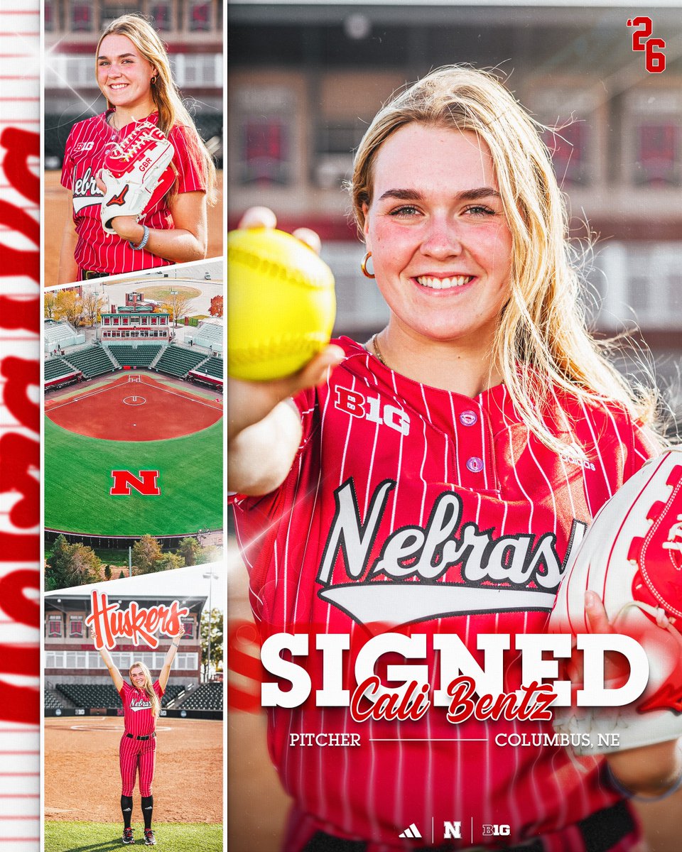 A #Homegrown Husker from Columbus, NE 🌽

Welcome to the Red Team, Cali!