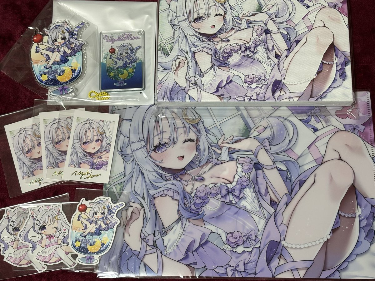 はるさん(@UzuHaru_ )の生誕グッズ✨️届きました‼️ どれも可愛い
