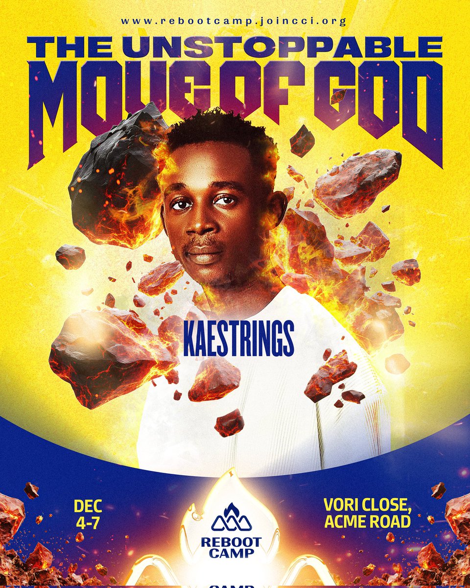 It’s the camp meeting of the year — Reboot Camp 2025 is almost here! 🔥🔥

And guess what? The unveiling begins! 🥳🥳🥳

Joining us this year is Minister <a href="/kaestrings/">Kaestrings</a> — get ready for a worship experience that’ll mark your life forever! 🙌🏽

This December, we gather for a divine
