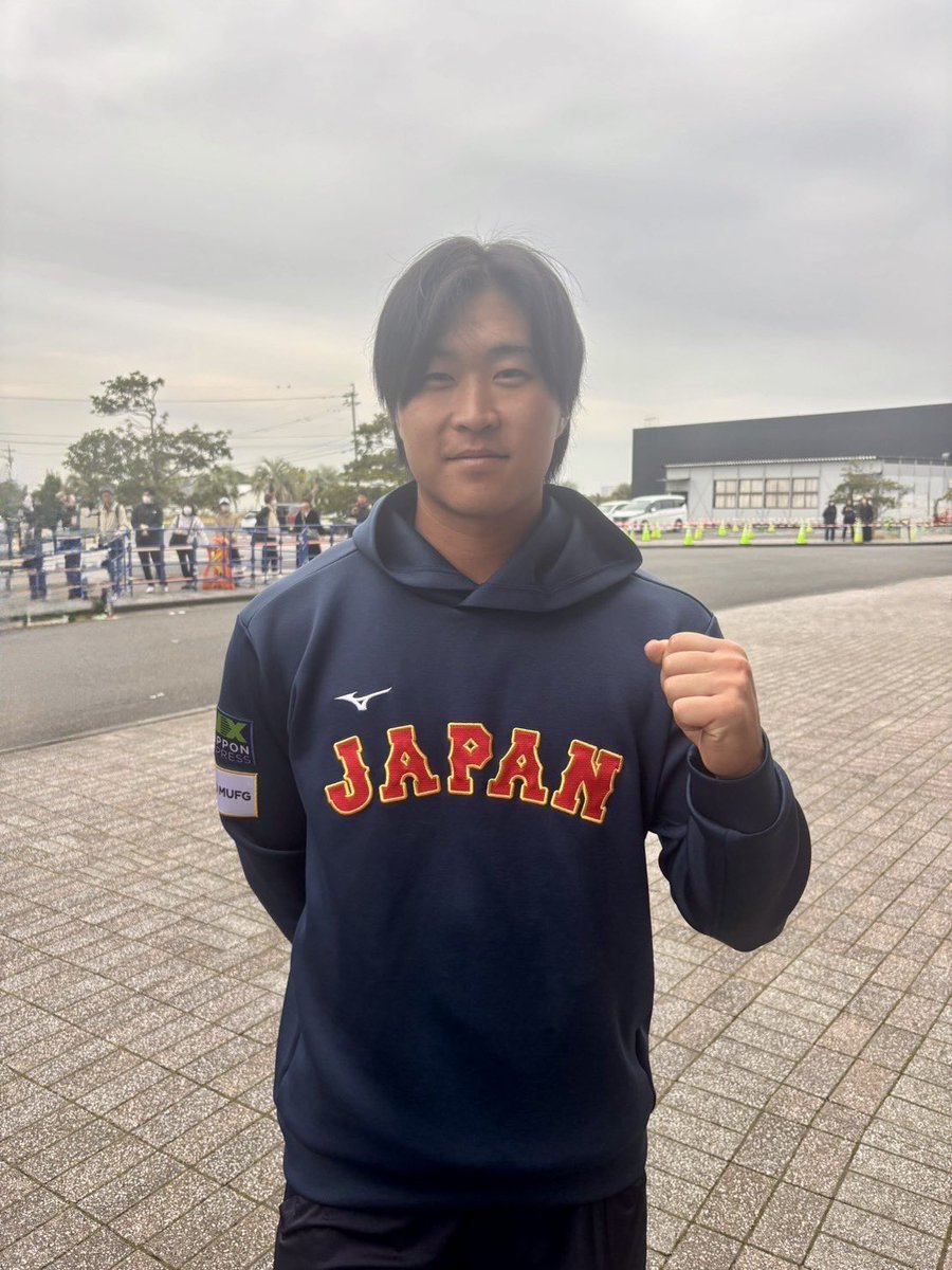 侍ジャパンに初選出の #石上泰輝 選手‼️ 「（追加招集は）いきなり