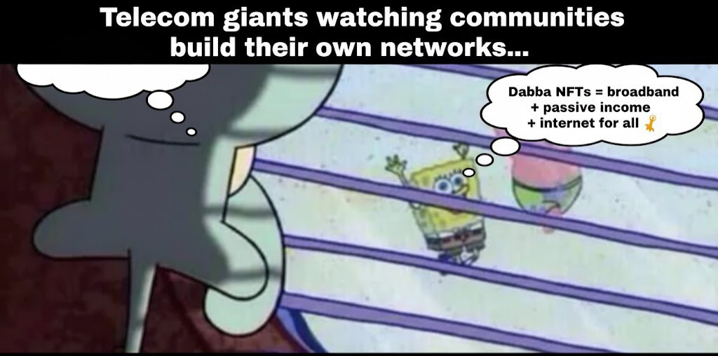 Nathnael2000's tweet image. Internet is a basic right. Dabba empowers communities to own their connectivity, earn from it, and share access with the world. 🌍✨ #InternetForAll #Dabba #Web3