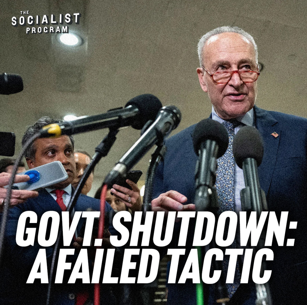 Government Shutdown or General Strike? How to Fight Trump’s Agenda

🎧Apple: podcasts.apple.com/us/podcast/the…
🎧Spotify: open.spotify.com/episode/6Q1om5…
🎧Other: linktr.ee/thesocialistpr…