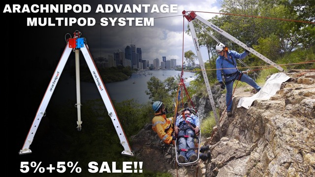 rescuetechn's tweet image. Check out the 5% + 5% Sale page on our website to find great deals on products like the Arachnipod Advantage Multipod System, Access Lifelines, and more!

Click here for great deals!
👉 zurl.co/oil0

#rescuetech #Rescuetechnology #rescuetech1 #searchandrescue