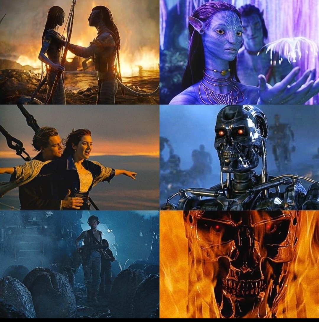 joseaportero1's tweet photo. Lo que más me asombra y entristece es que en pleno 2025 aún se siga cuestionando a un tipo que ha dirigido, ojo, los dos Terminator, Aliens, Abyss, Titanic y Avatar. Cameron es, junto a Malick, el gran poeta del cine americano contemporáneo. Un maestro absoluto. Cine mayúsculo. https://t.co/HJD5mnEIDR