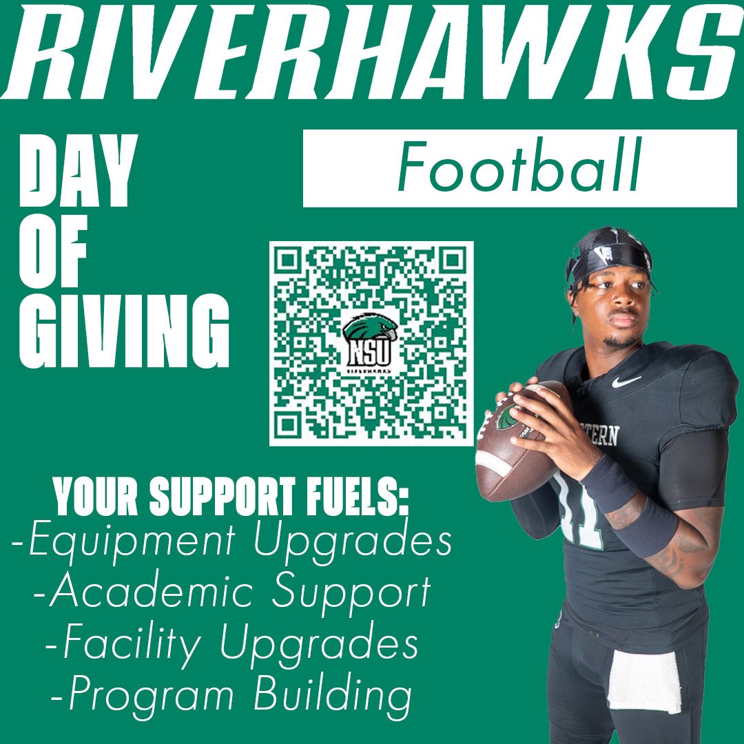 Join me &amp; other RiverHawks supporters. Make a donation to Northeastern State University's programs ets.rocks/3JYIhsK