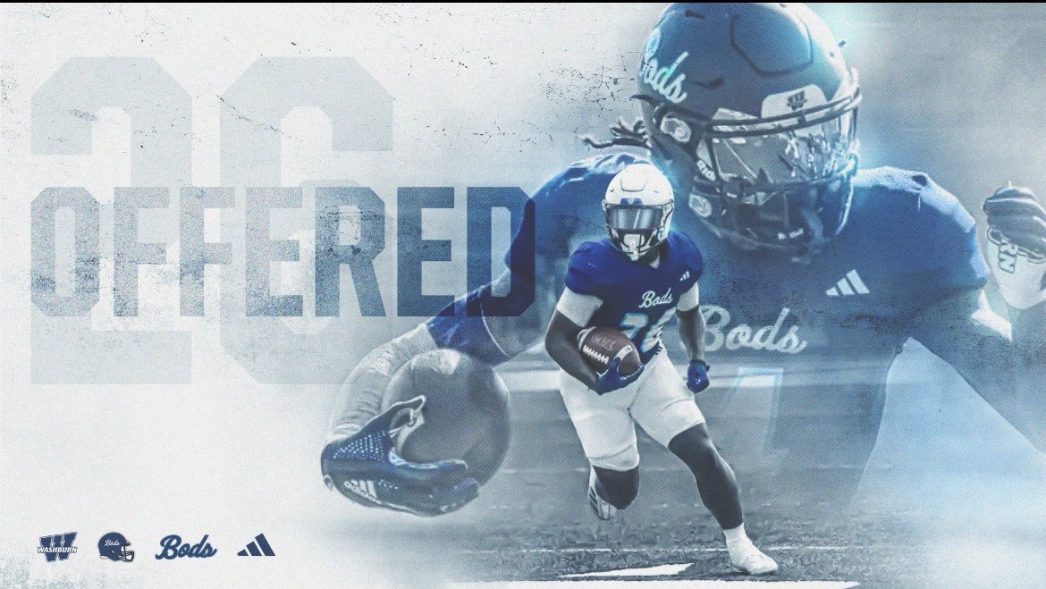 After a great call with <a href="/CoachJTGlen/">Jacob Glendinning</a> I am thankful to announce I have received an offer to continue my academic and athletic career at <a href="/IchabodFTBL/">Washburn Football</a>!!!
<a href="/Dalt_H58/">Dalton Hill</a> <a href="/CoachHutch_PHS/">Coach Hutchings</a> <a href="/Mr_Huffman54/">Dalton Huffman</a> <a href="/npowell79/">Nicholas Powell</a> <a href="/IsaacWilli33921/">Isaac Williamson</a> <a href="/ChrisDuerr/">Chris Duerr</a> <a href="/MidMOHSFB/">Mid-Mo HS Football</a> <a href="/PrepRedzoneMO/">Prep Redzone Missouri</a> <a href="/MissouriSportsT/">Missouri Sports Talk</a>