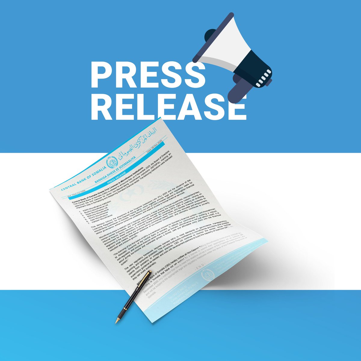 Central Bank of Somalia tweet media