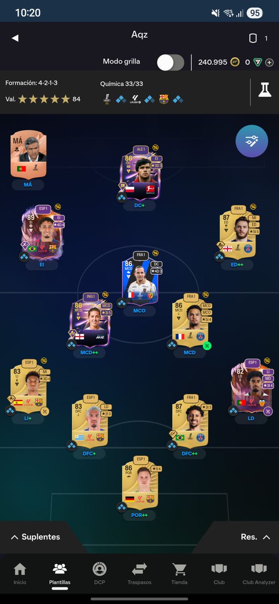 grossoagus1's tweet photo. @xARiiAN Casi todo Instraferifle menos marquinhos,araujo y ter stegen y 240k de presupuesto https://t.co/67bva3GFzN