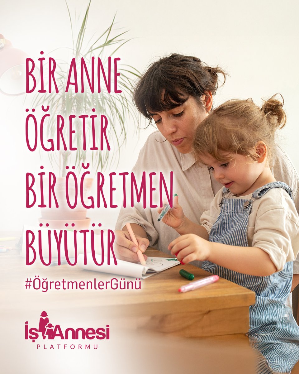 Her anne bir öğretmendir…
Ama bazı öğretmenler vardır ki, tüm çocuklara bir anne gibi dokunur. 💛
Sabırla, sevgiyle ve inançla geleceği şekillendiren tüm öğretmenlerin #24Kasım #ÖğretmenlerGünü kutlu olsun. 👩‍🏫✨