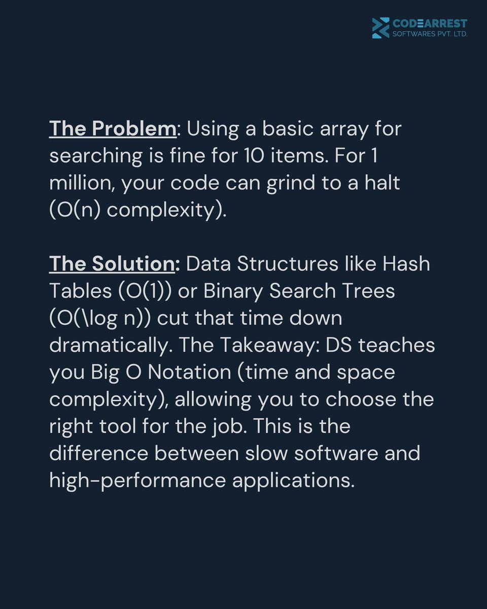 codearrest's tweet image. You know the language, but do you know the blueprint? 🧠 
#CodeArrest #JobArrest #ClockSession #DataStructures #CodingTips #SoftwareEngineering #DSA #Programming #TechSkills #CompetitiveAdvantage #FAANG #HighPerformance #CodingJourney #DeveloperLife #TechEducation #Innovation