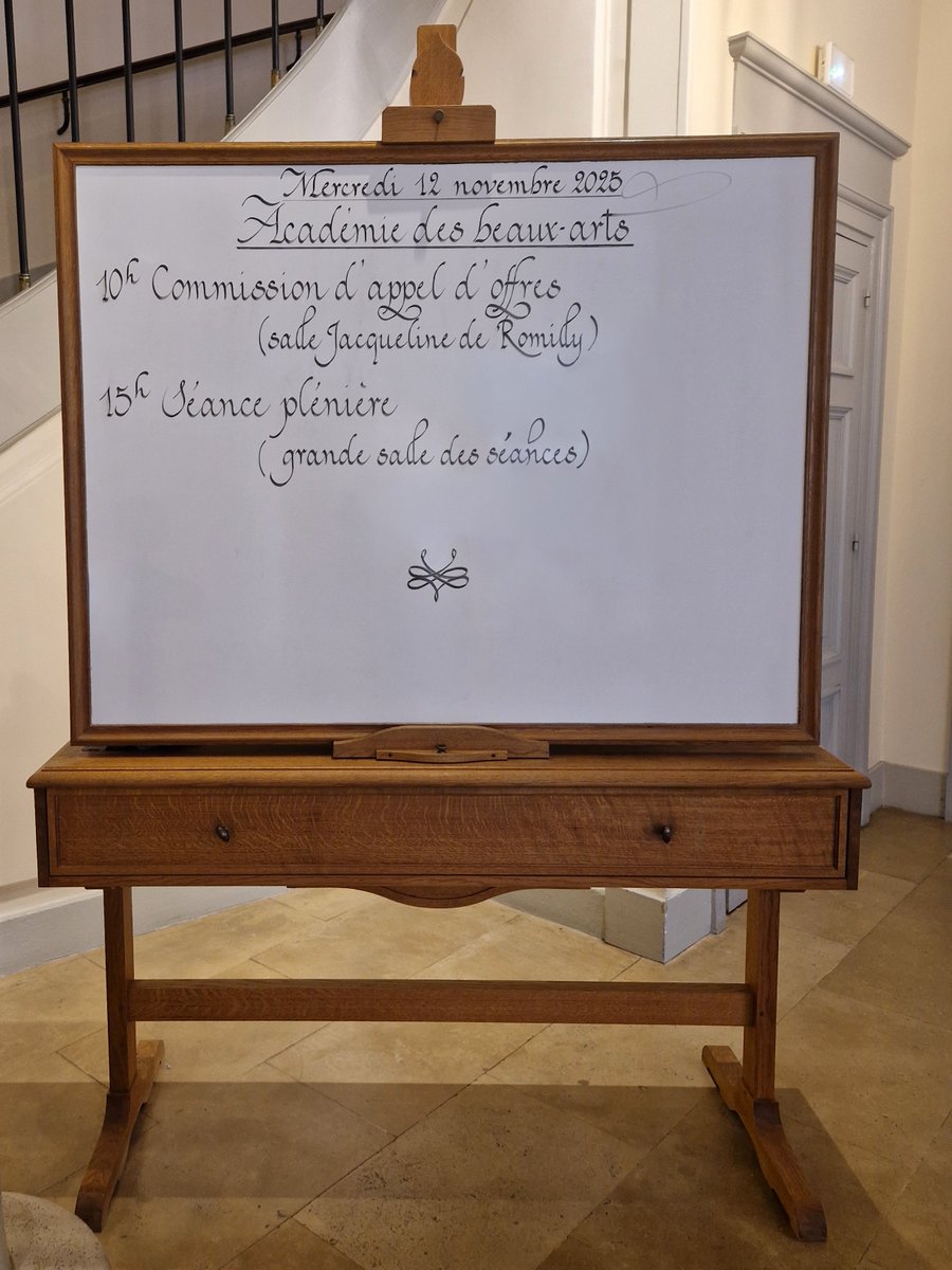 L'Académie des beaux-arts tient sa séance plénière aujourd'hui à 15 heures. Cette séance sera notamment ponctuée par les interventions d'Alain Charles Perrot, Jean-Michel Othoniel et Philippe Trétiack, membres et correspondant de la Compagnie.