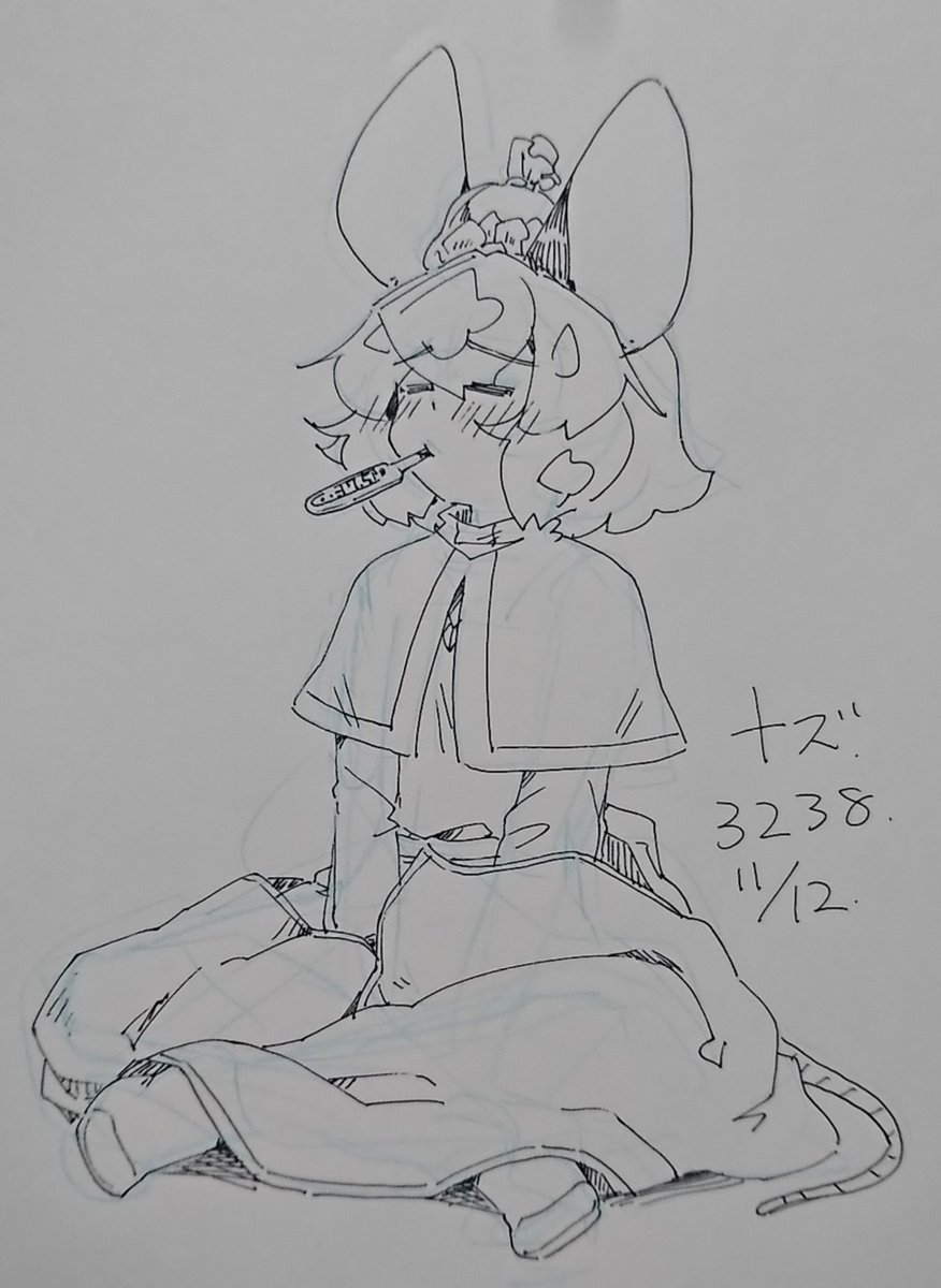 一回休み。

#今日のナズーリン