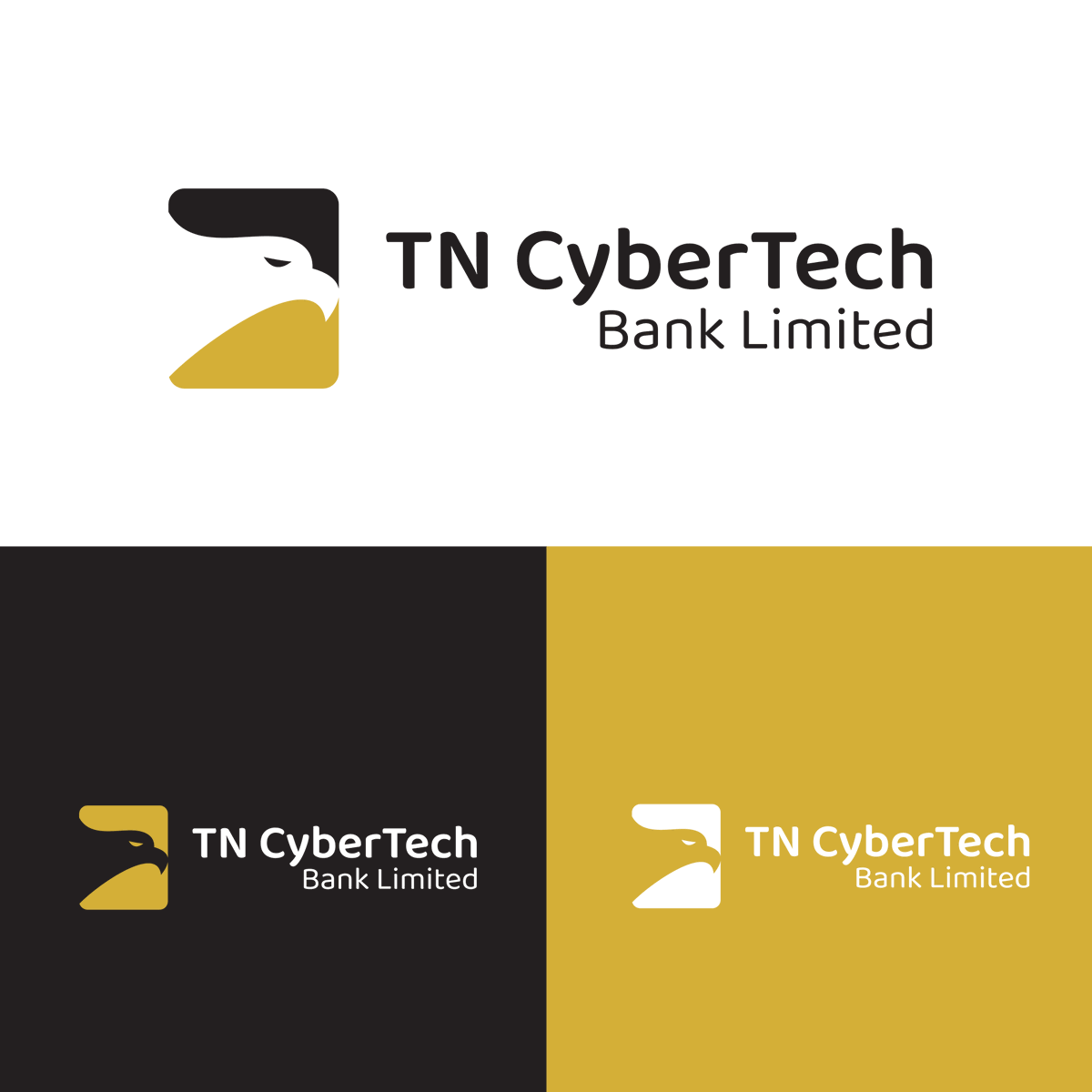 <a href="/tawandan1/">Tawanda Nyambirai</a> This logo captures TN CyberTech Bank’s transformation into a tech-driven financial hub. The eagle in negative space symbolises vision, strength, and leadership, while its upward gaze reflects innovation and forward momentum embodying a secure, intelligent and future focused bank