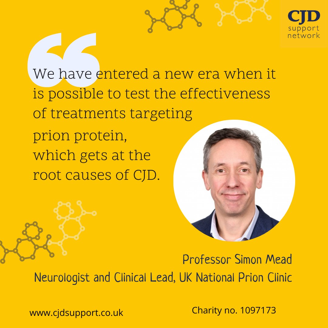 supportcjd's tweet image. There are no approved prion disease treatments however international researchers like gatebio.com @SangamoTx @prionalliance @ionispharma @MRC_Prion give hope. For treatments being assessed/considered, visit: cjdisa.com/research/clini…
#CJDAwareness #PrionDiseaseAwareness