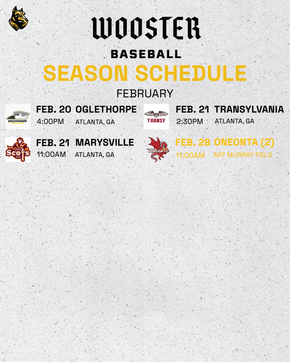 Wooster Baseball tweet media