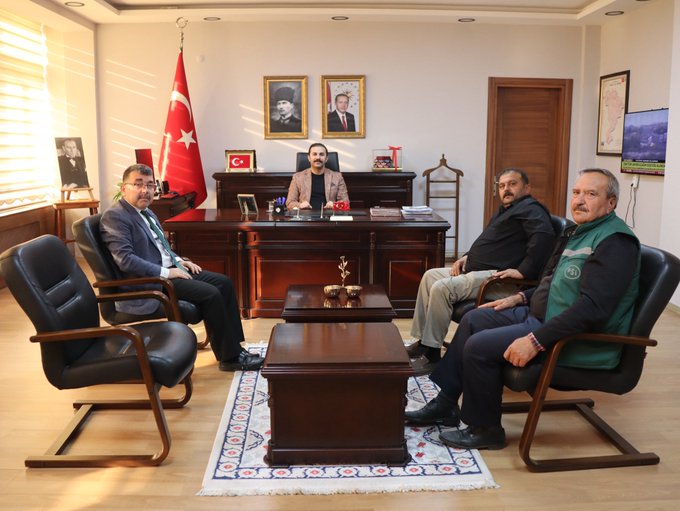 Koçarlı Kaymakamı Ramazan Taşkin’ı Ziyaret