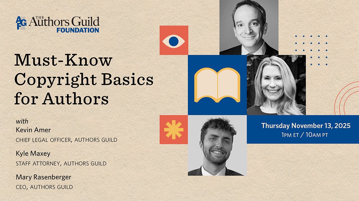 November 13 via <a href="/AuthorsGuild/">The Authors Guild</a> 
authorsguild.us10.list-manage.com/track/click?u=…