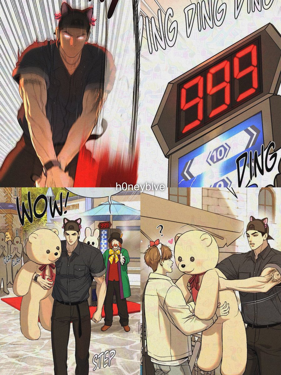 h0neyblve's tweet image. oh he’s BOYFRIENDING 😩 #jinxmanhwa #징크스