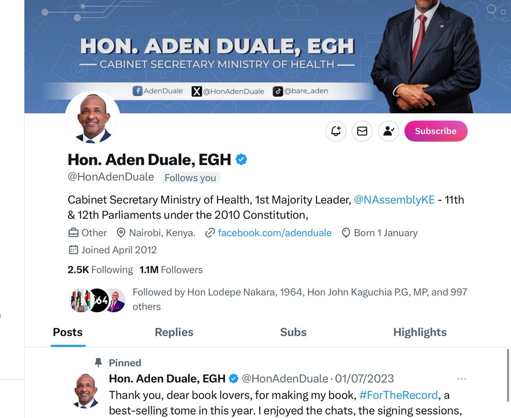 Donald B Kipkorir tweet media