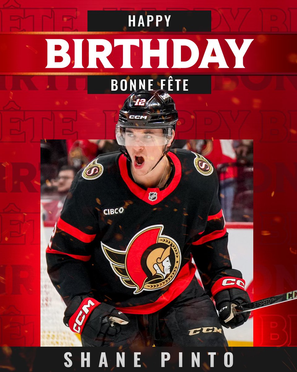 Repost to wish <a href="/shane_pinto/">Shane Pinto</a> a happy 25th birthday 🥳🎉