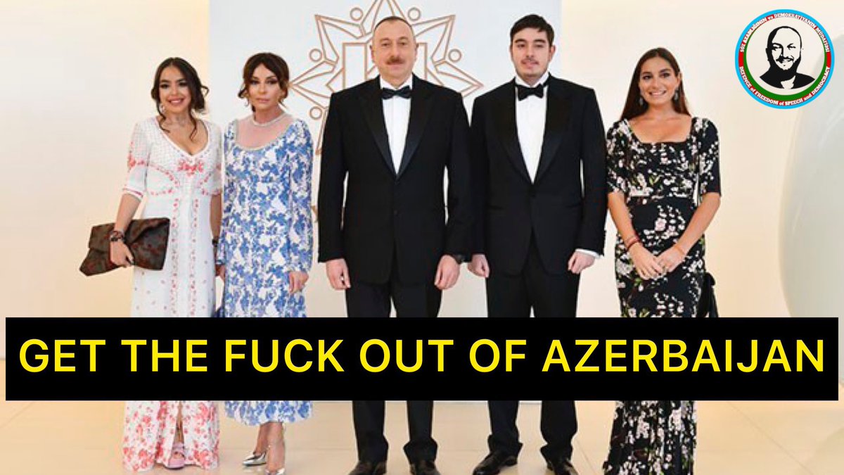 BloggerSuleyman's tweet image. President of Azerbaijan Ilham Aliyev was a briber, terrorist and dictator. #Aliyev is a threat to the Caucasus and the whole world. Aliyev, who has a voice in the world due to oil and gas, has little left to live. REVOLUTION is the only way to reject this dishonorable family…!