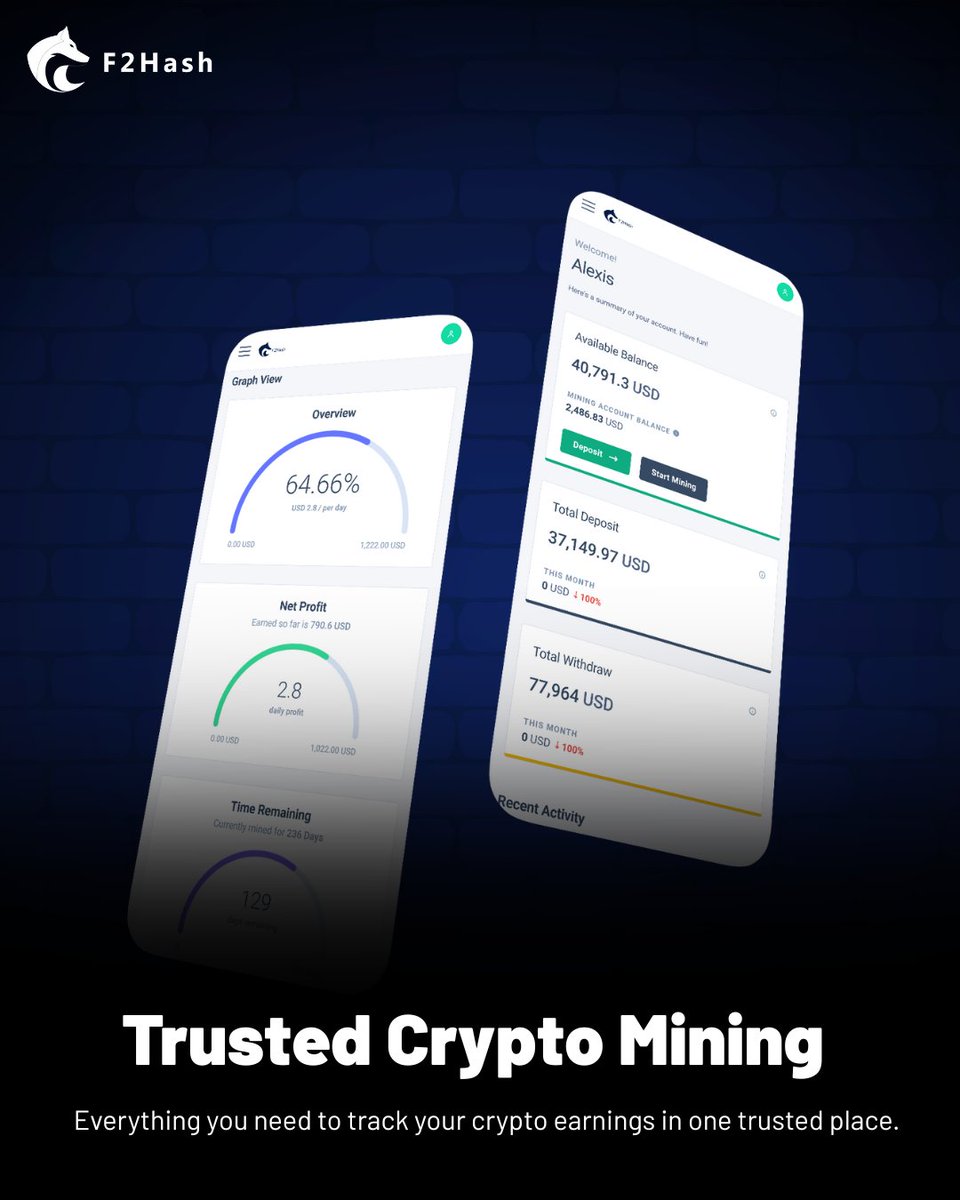 f2_hash's tweet photo. Earning crypto shouldn't be complicated. We simplify the entire process.
​Get the peace of mind that comes with Trusted Transparent Crypto Mining. 

​Start your crypto  mining journey the secure way.

​#CryptoEarnings #F2HashMining #BitcoinMining #Cryptocurrency https://t.co/hHeefVsDyJ