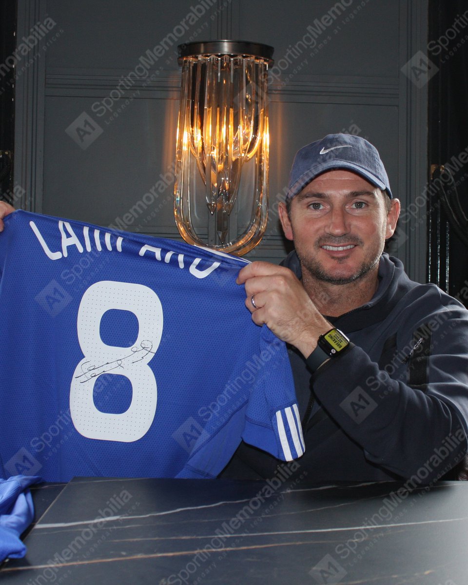 Frank Lampard, forever a Chelsea FC legend🔵🌟

#SignedMemorabilia #memorabilia #Chelsea