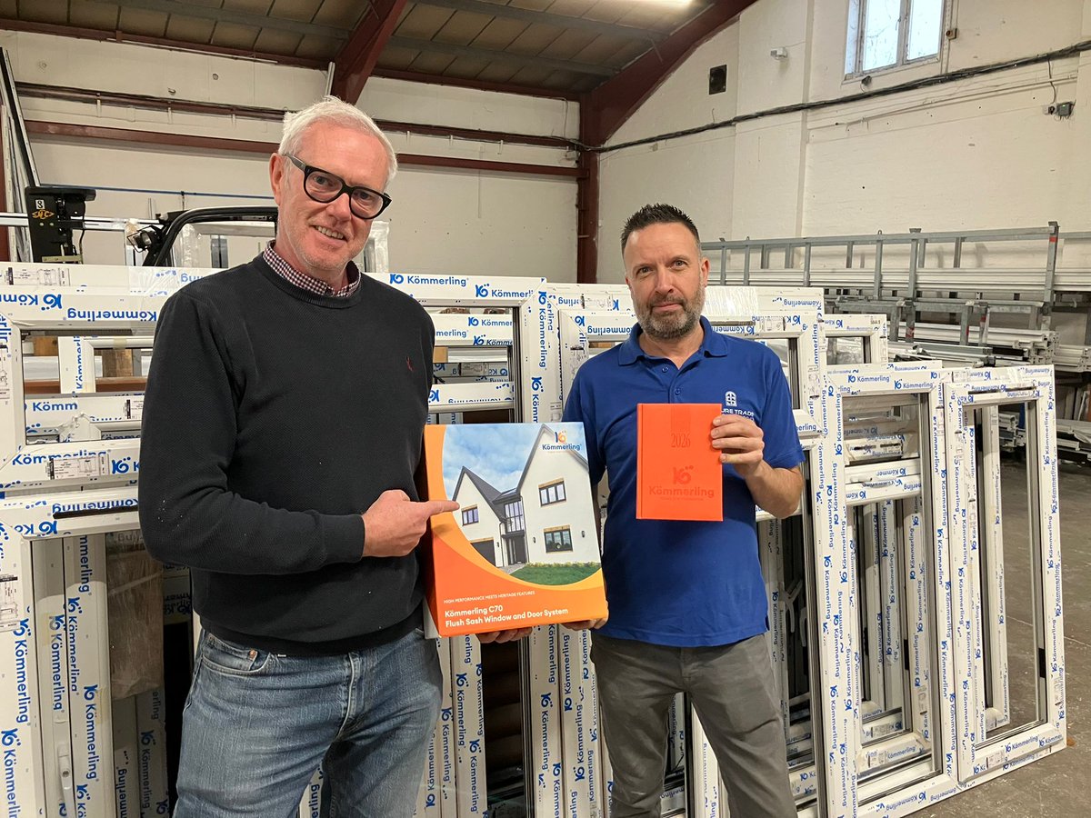 kommerling_uk's tweet photo. Our new C70 Flush Sash Sample Boxes are going down a treat - the perfect way to gain a hands-on look at the quality and finish of one of the UK’s leading window and door systems👏

Plus...our 2026 calendars are here too!

Contact your Area Sales Manager for yours📲 https://t.co/qHVAXOy18M