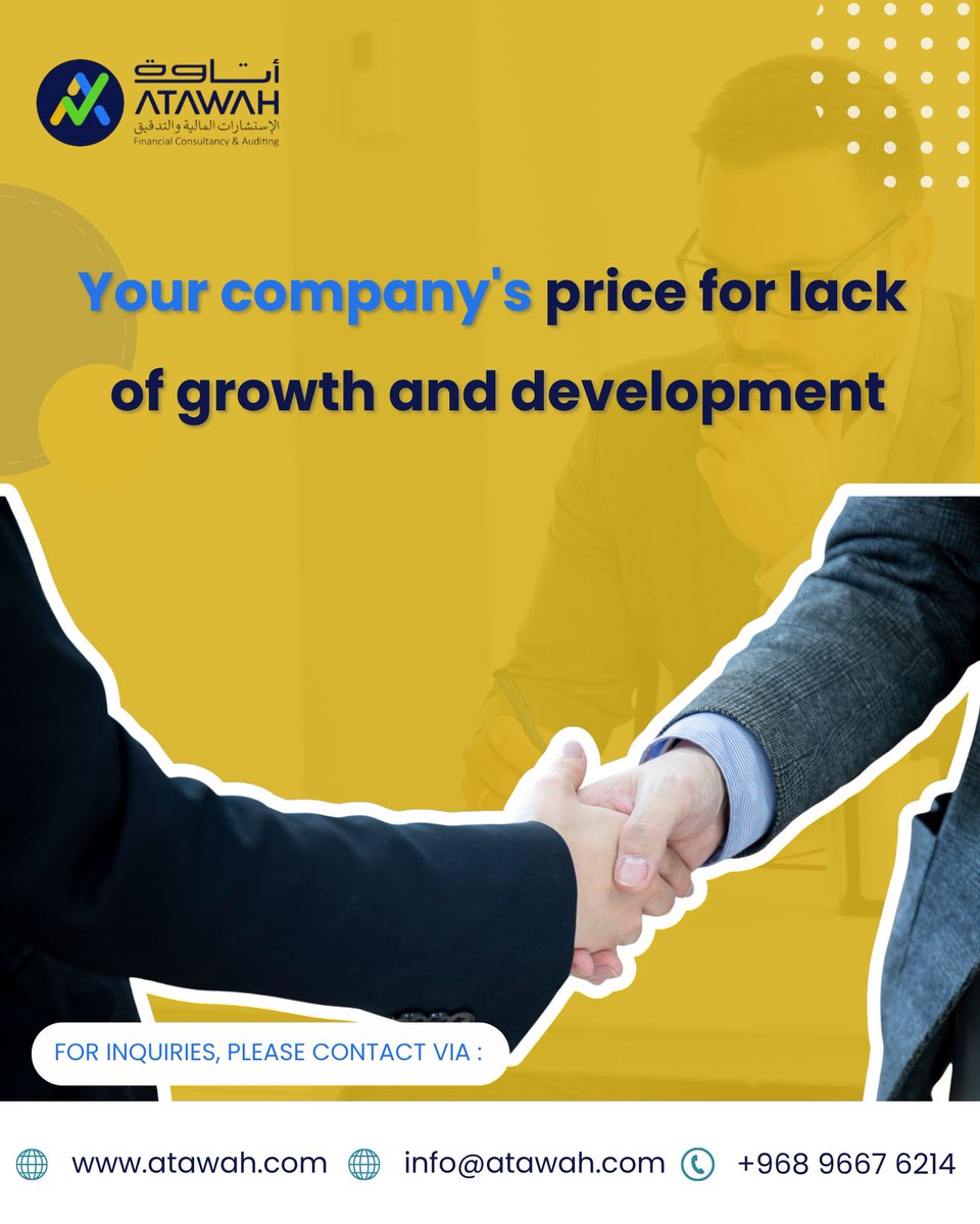 Atawahoman's tweet photo. 📊 60% of small businesses lose money due to poorly considered financial decisions.
✅ But the solution is here with Atawah.
We help you build a strong financial system, make smart decisions, and achieve sustainable growth.
💡 Don't wait until you make a mistake https://t.co/hX1vgMHrnn