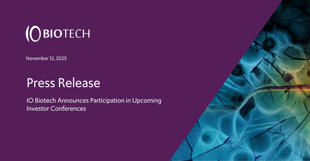 IO Biotech tweet media