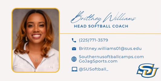 SUsoftball_'s tweet photo. 🔥 It’s that time again! Southern University Softball Winter Camp is back!
Join us on campus to train, learn, and compete with the Jaguars.
🎯 Sharpen your skills. 🥎💙 Be part of the legacy.
#SouthernSoftball #JagNation #WinterCamp https://t.co/HxIebwhAk8