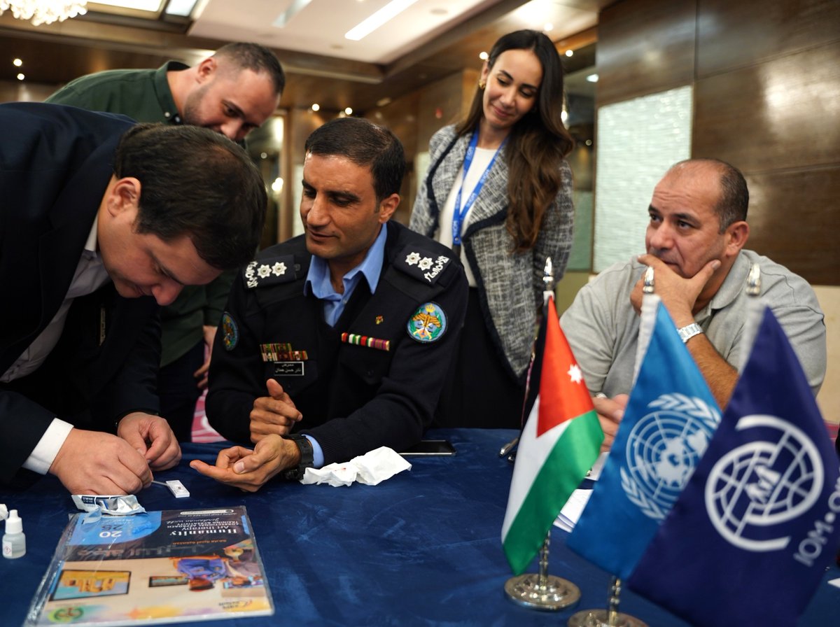 #IOMJordan, with the Ministry of Health’s Epidemiology Directorate and Public Security’s Correction &amp; Rehabilitation Department, trained prison health staff on rights based, comprehensive care to prevent diseases. Together, we advance dignity, equity &amp; quality care for all.