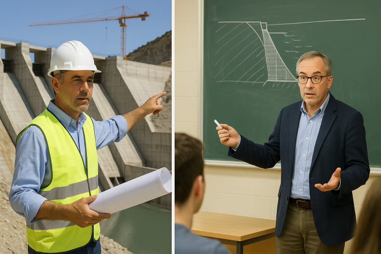 La experiencia profesional en ingeniería y arquitectura: ¿Cómo influye en la calidad del profesorado universitario? Es hora de repensar su valoración. Descubre más en el blog: victoryepes.blogs.upv.es/2025/05/05/exp…