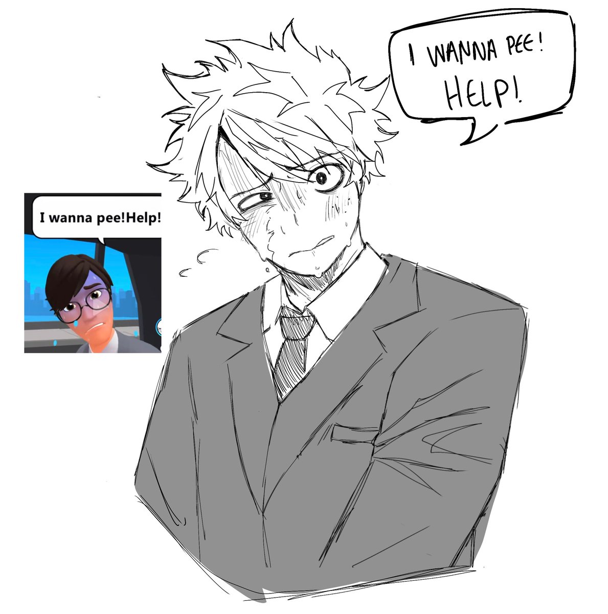 4 likes and i'll draw the accident #IzukuMidoriya #midoriyasensei