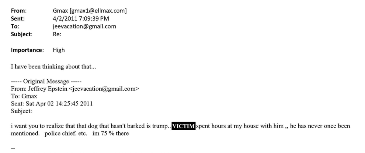 nullwaves_'s tweet image. House Democrats have released 2011 emails discussing Donald Trump&apos;s visit to Jeffrey Epstein&apos;s residence, referring to him as &quot;the dog that hasn&apos;t barked&quot;

#EpsteinFiles