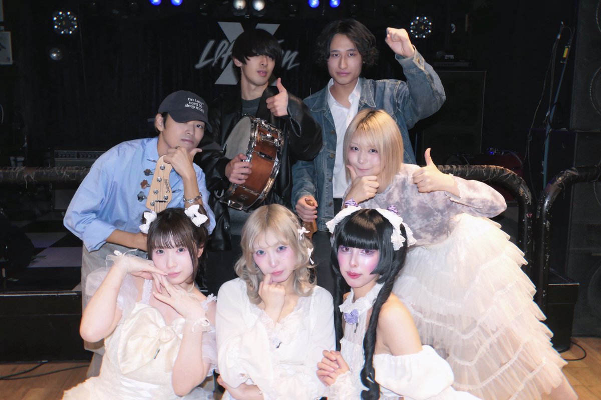 11.12（水）

秘密倶楽部トーキョー定期公演 
「有限会社恋工場」

@ 新高円寺・LOFT X 

ご来場いただきありがとうございました！

_________________________

📸

w/

秘密倶楽部
てのひらえる

_________________________