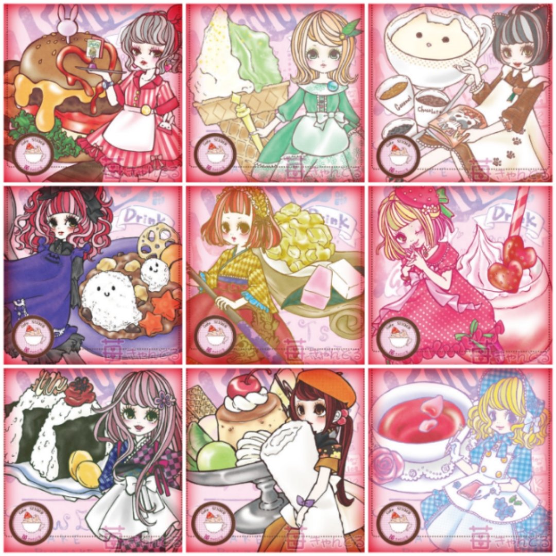 苺きゃんどる🍓毒かわいい🎠デザフェス62【E-235】固定見てね